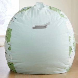 Crate & Barrel Kids Map Bean Bag Cover